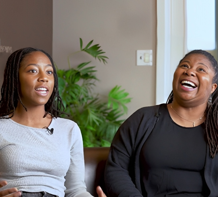 joi and sauda on our seattle dental office